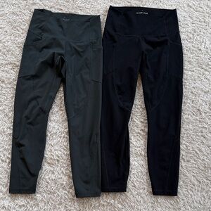 2 Pairs Everlane Leggings